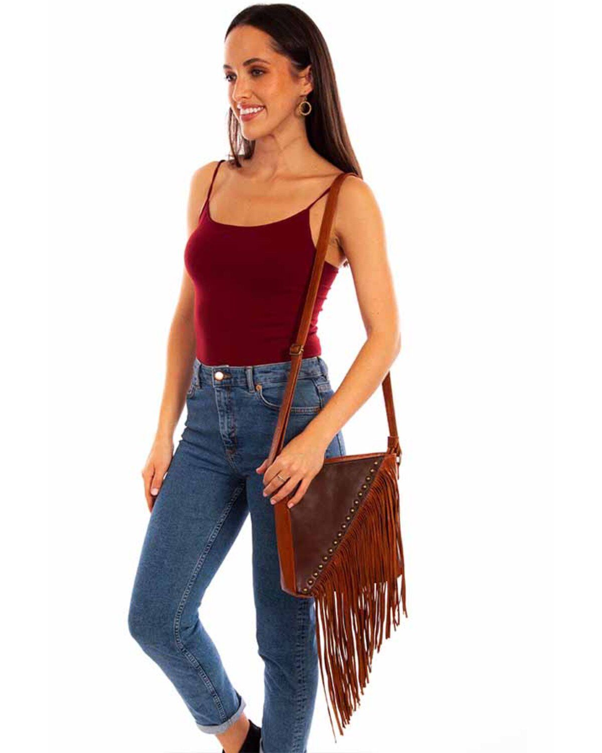 Women's Scully Fringe Crossbody Bag