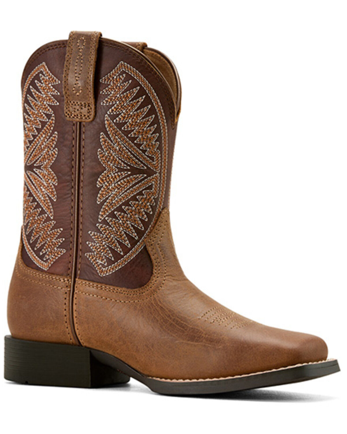 Boys' Ariat Ruidoso Western Boots - Broad Square Toe
