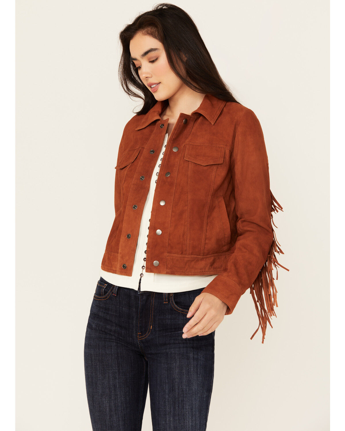 Women's Idyllwind Wynbrook Fringe Suede Jacket