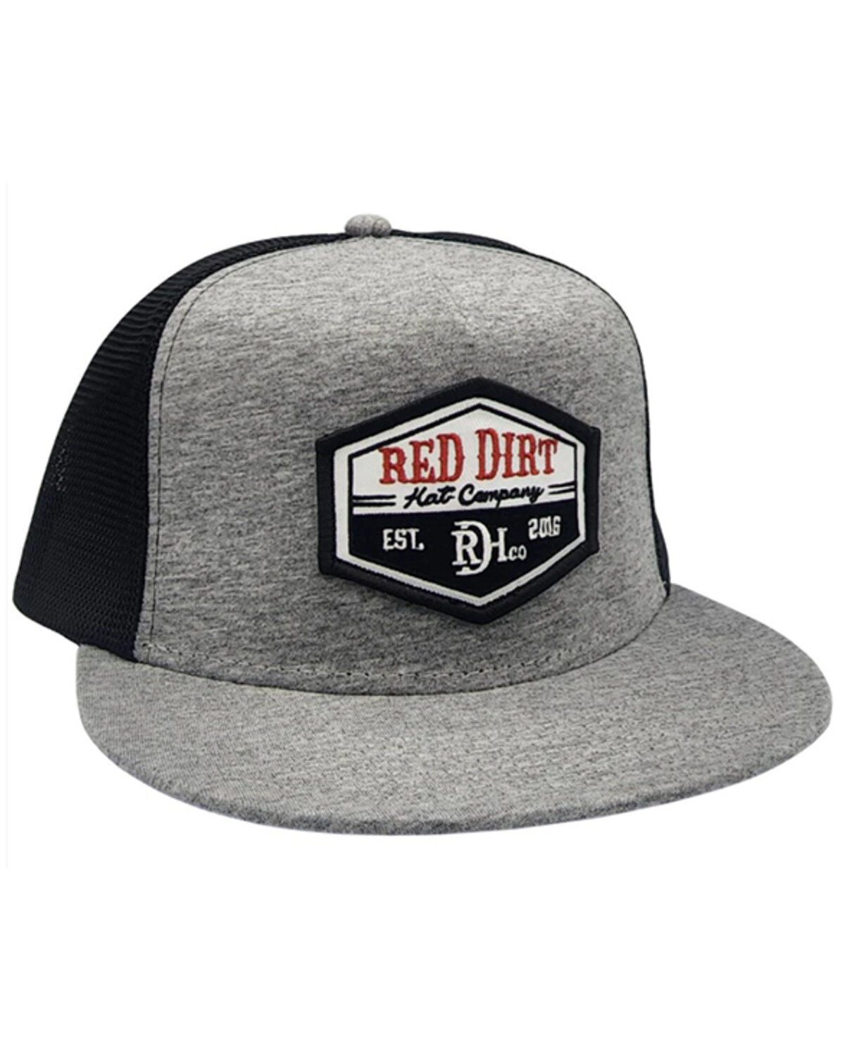 Men's Red Dirt Hat Diamond Sign Ball Cap