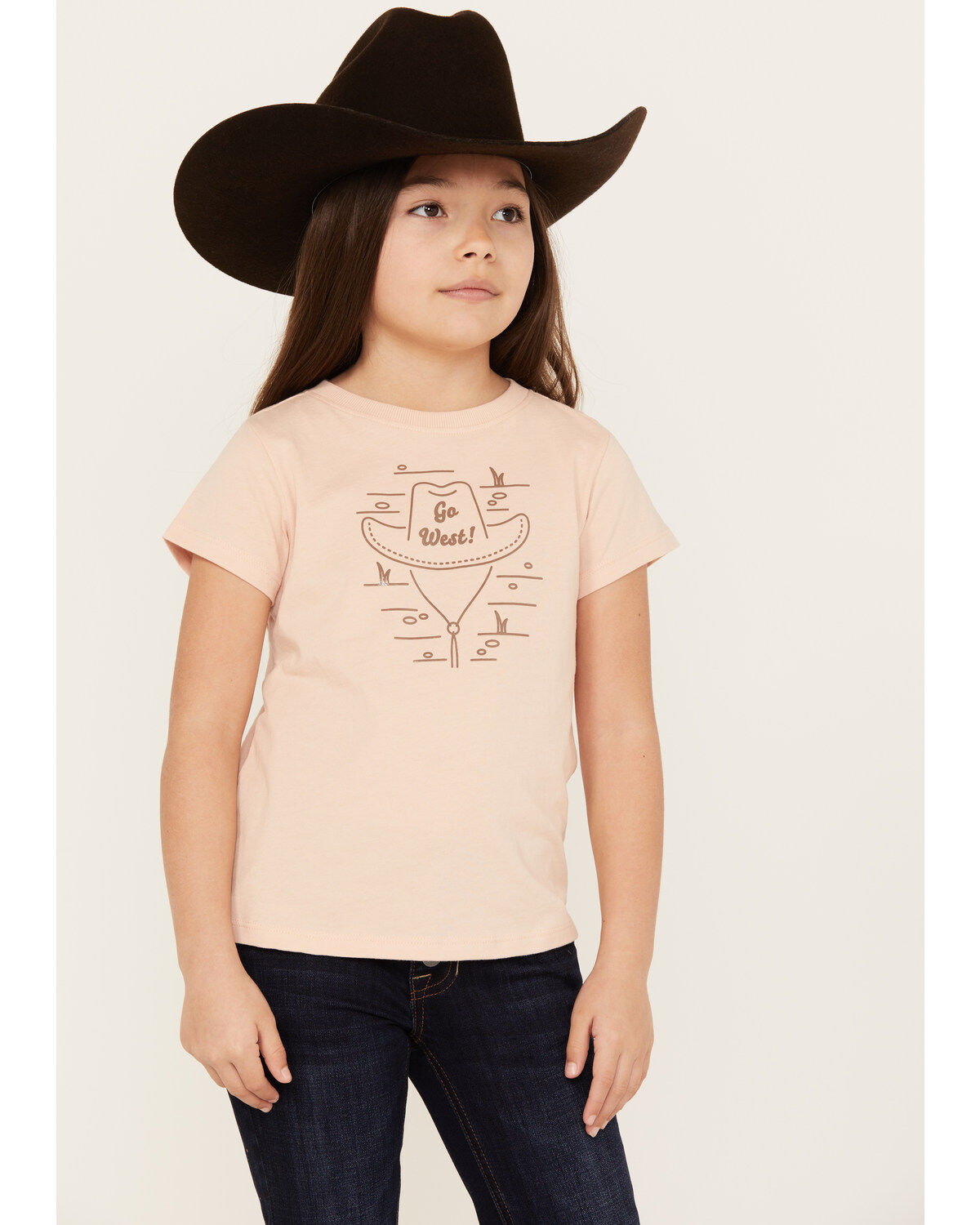 Girls' Shyanne Go West Short Sleeve Graphic Tee