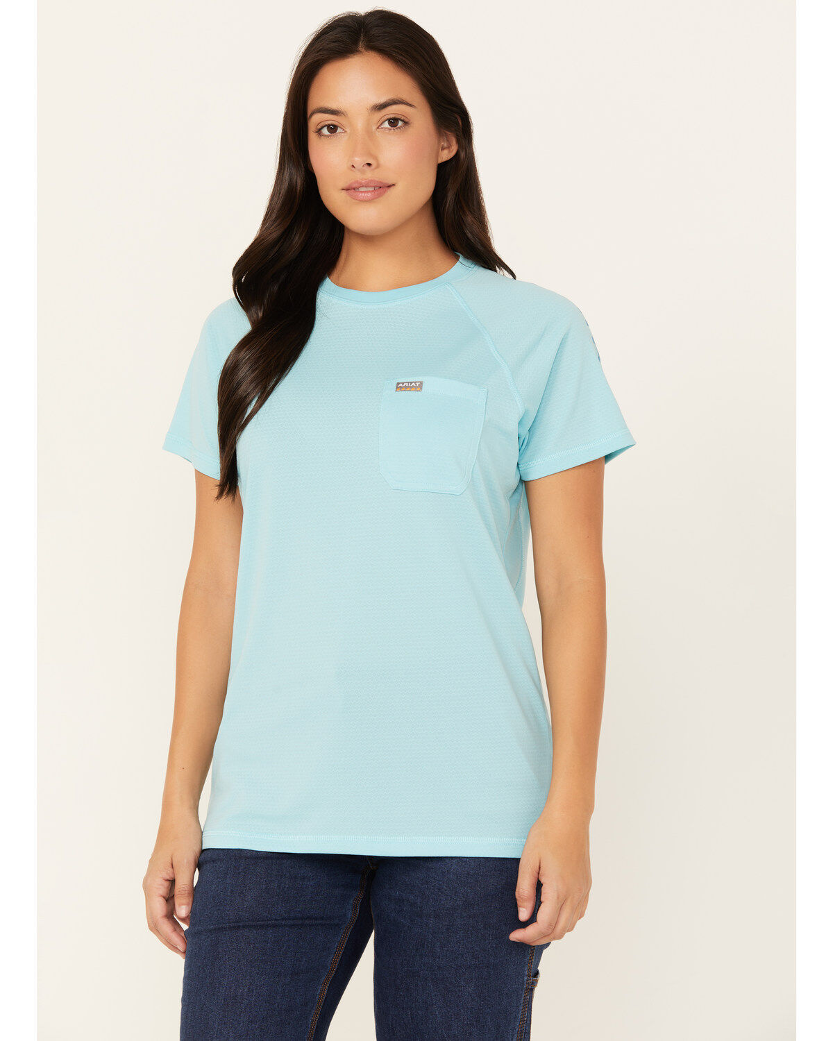 Women's Ariat Rebar Heat Fighter Short Sleeve Work Shirt