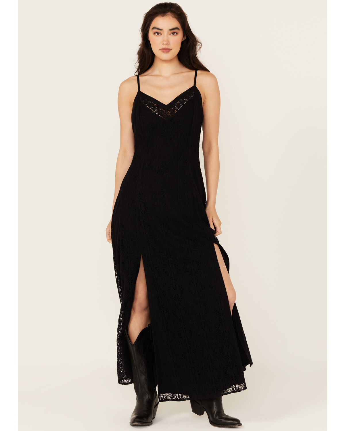 Women's Idyllwind Wyn Lace Sleeveless Maxi Dress