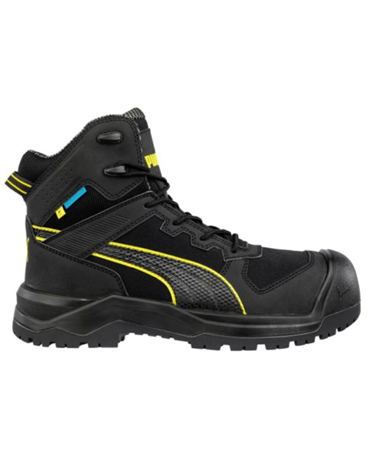 Men's Puma Safety Rock HD Mid Work Boots - Composite Toe