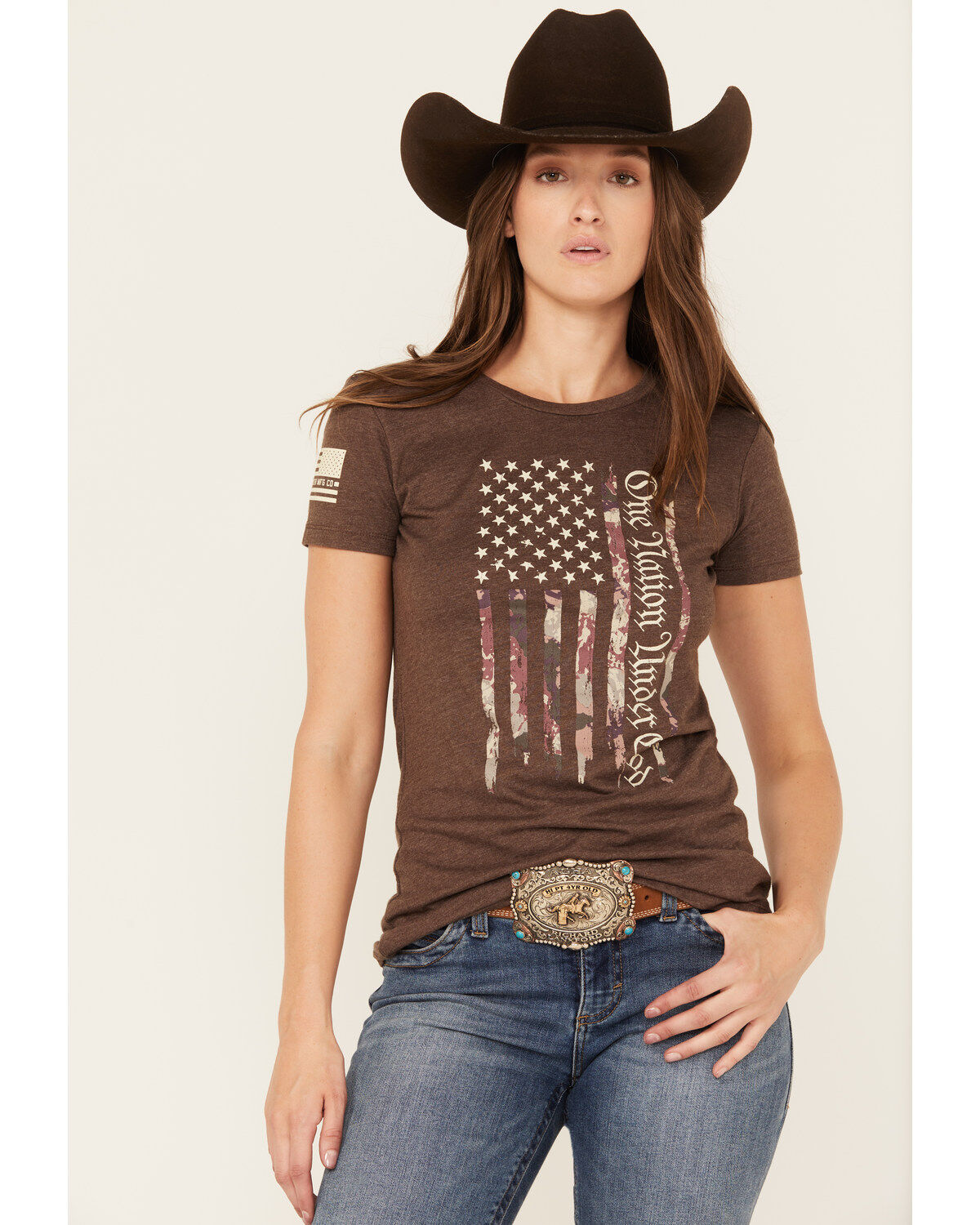 Women's Howitzer One Nation Short Sleeve Graphic Tee