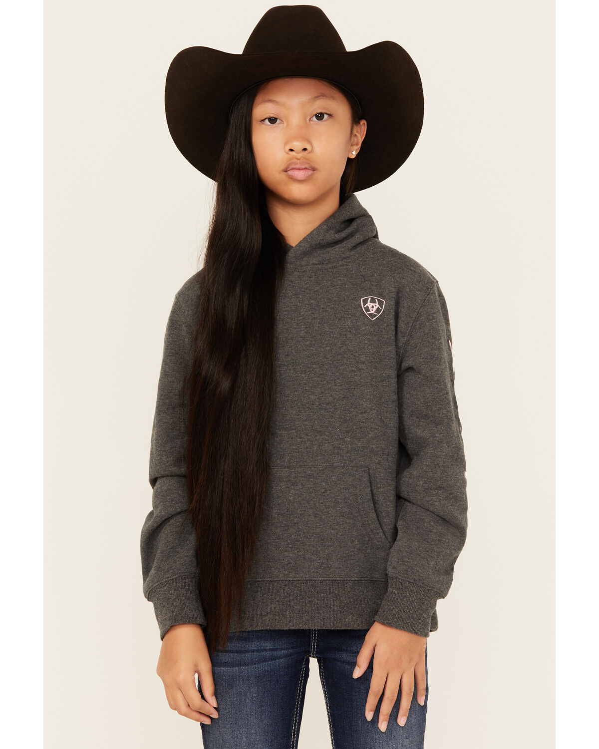 Girls' Ariat Boot Barn Exclusive Logo Hoodie