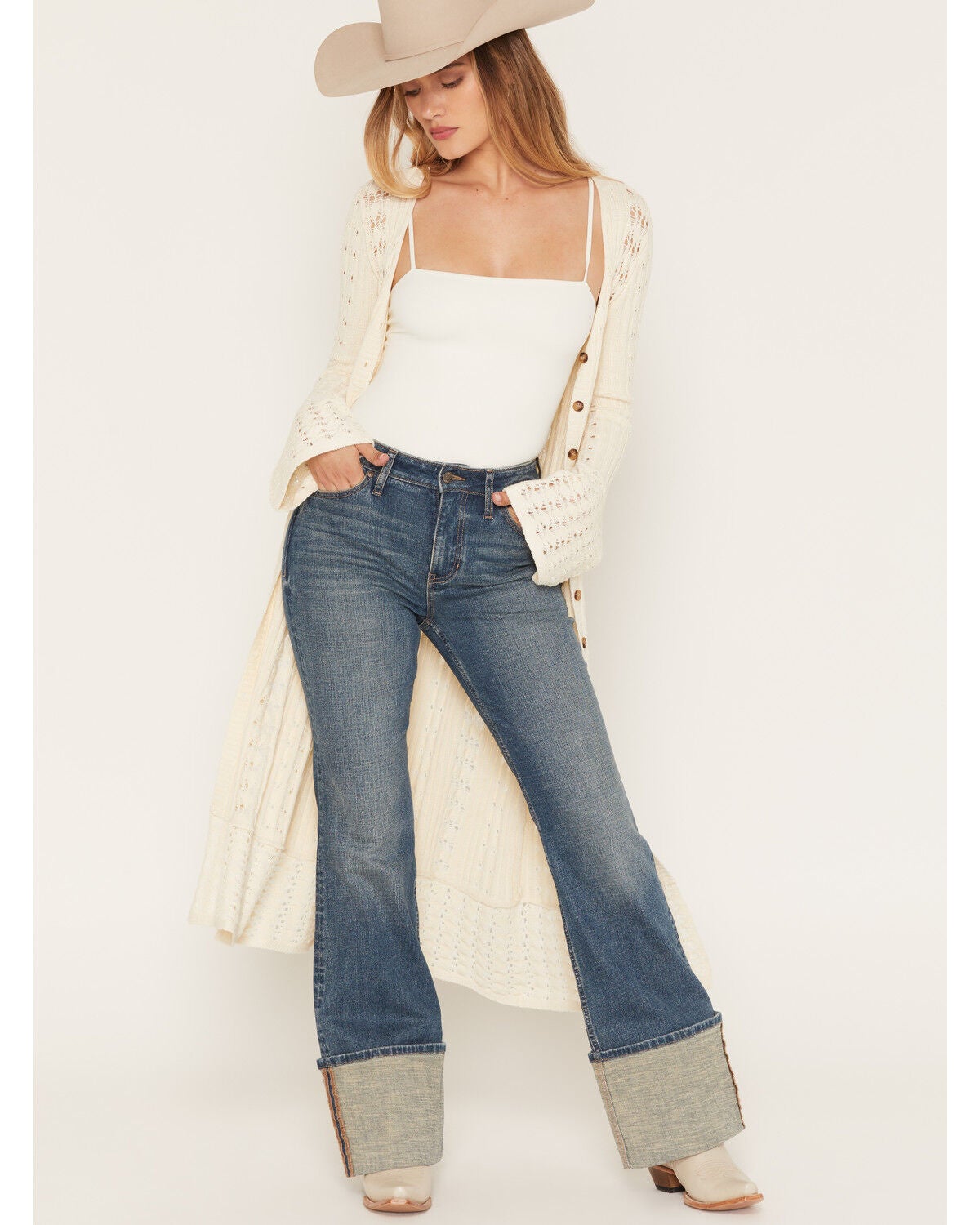 Women's Cleo + Wolf Duster Cardigan