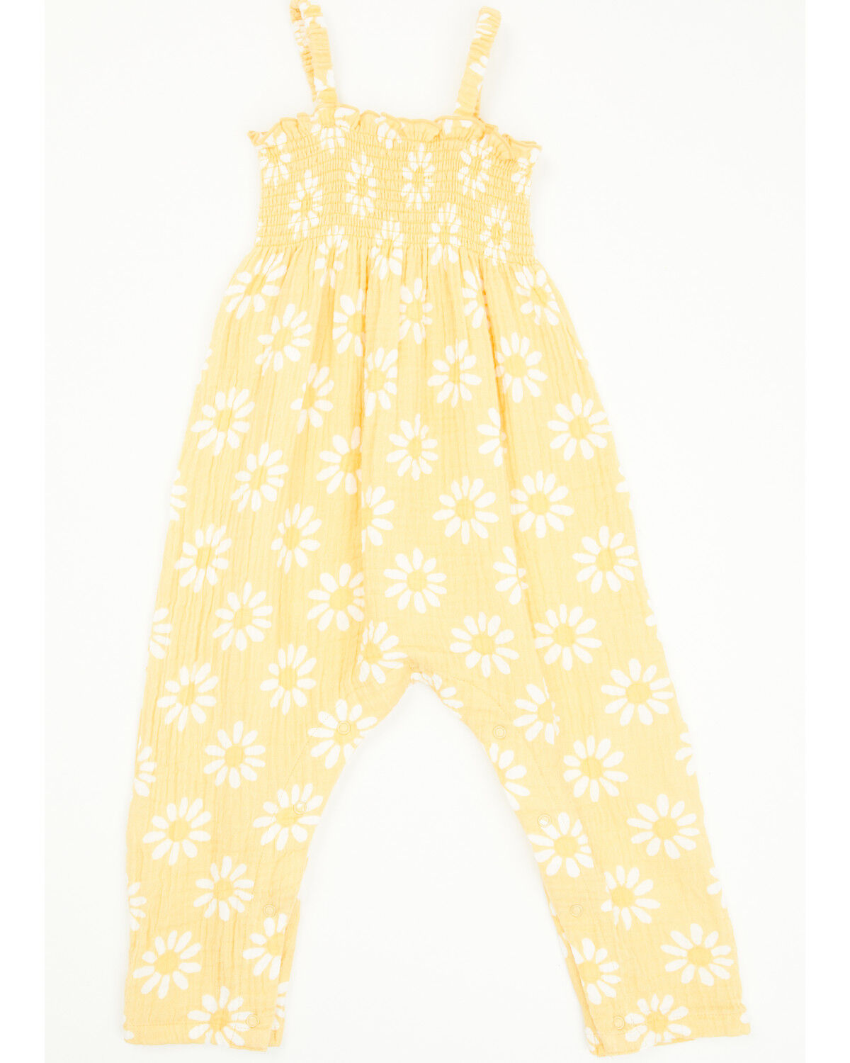 Girls' Angel Dear Infant Daisy Sleeveless Snap Onesie