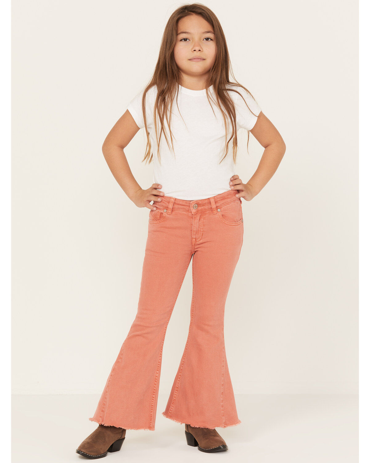 Girls' Shyanne Little Colored Flare Jeans - Youth