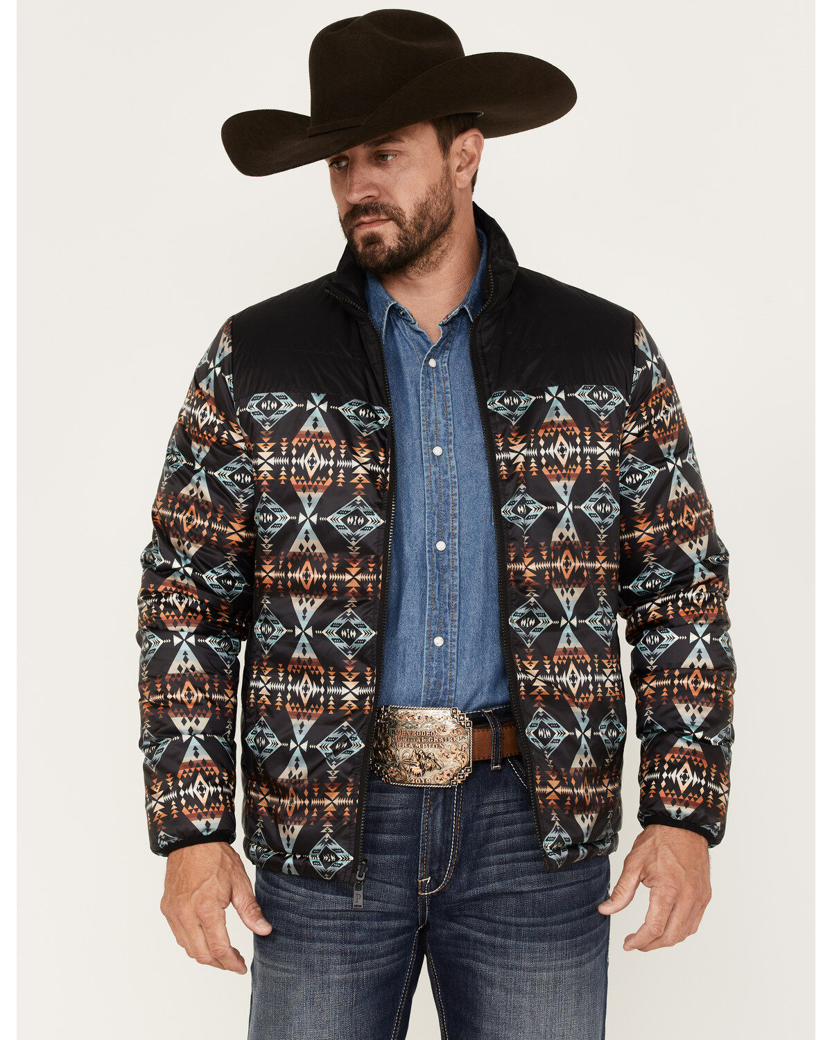 Men's Pendleton Genesee Reversible Print Jacket