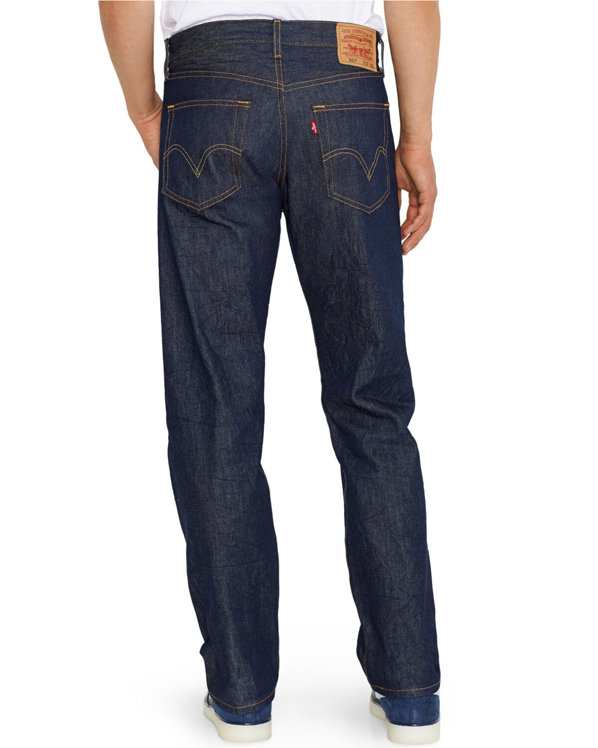 Men's Levi's 501 Original Shrink-to-Fit Regular Straight Leg Jeans