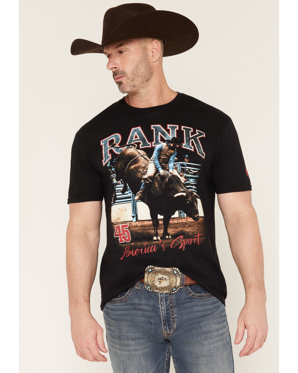 Men's RANK 45 America's Sport Short Sleeve Graphic T-Shirt