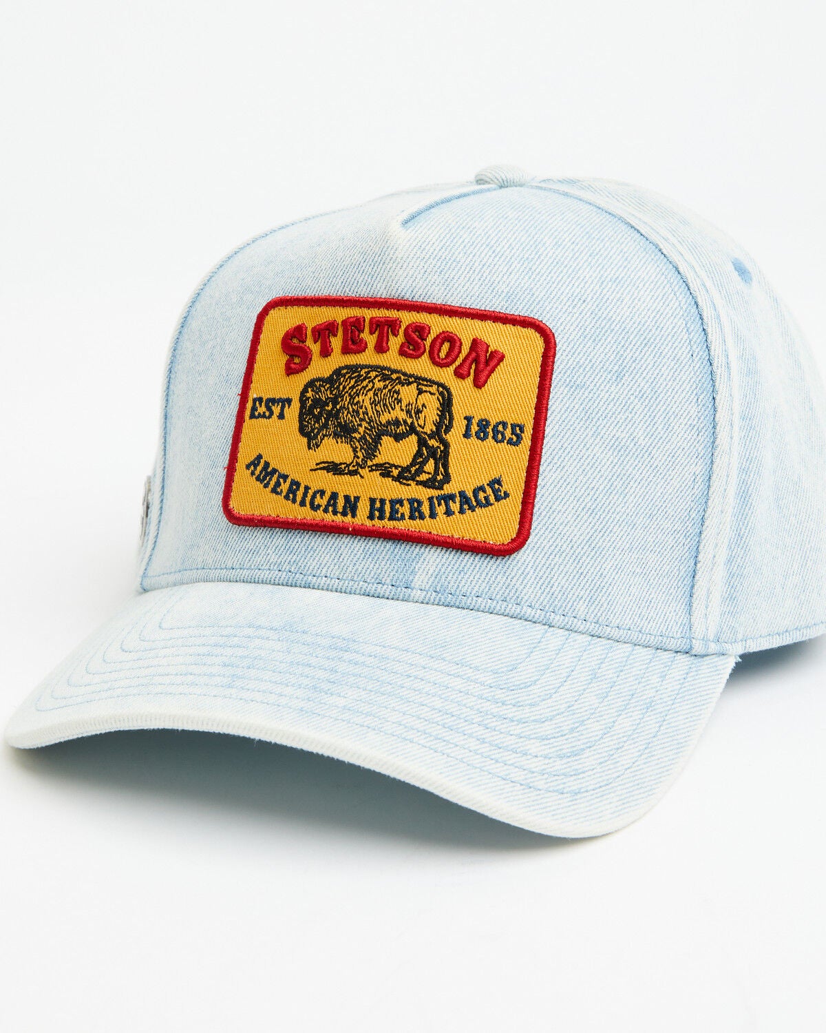 Men's Stetson Denim Bison Ball Cap