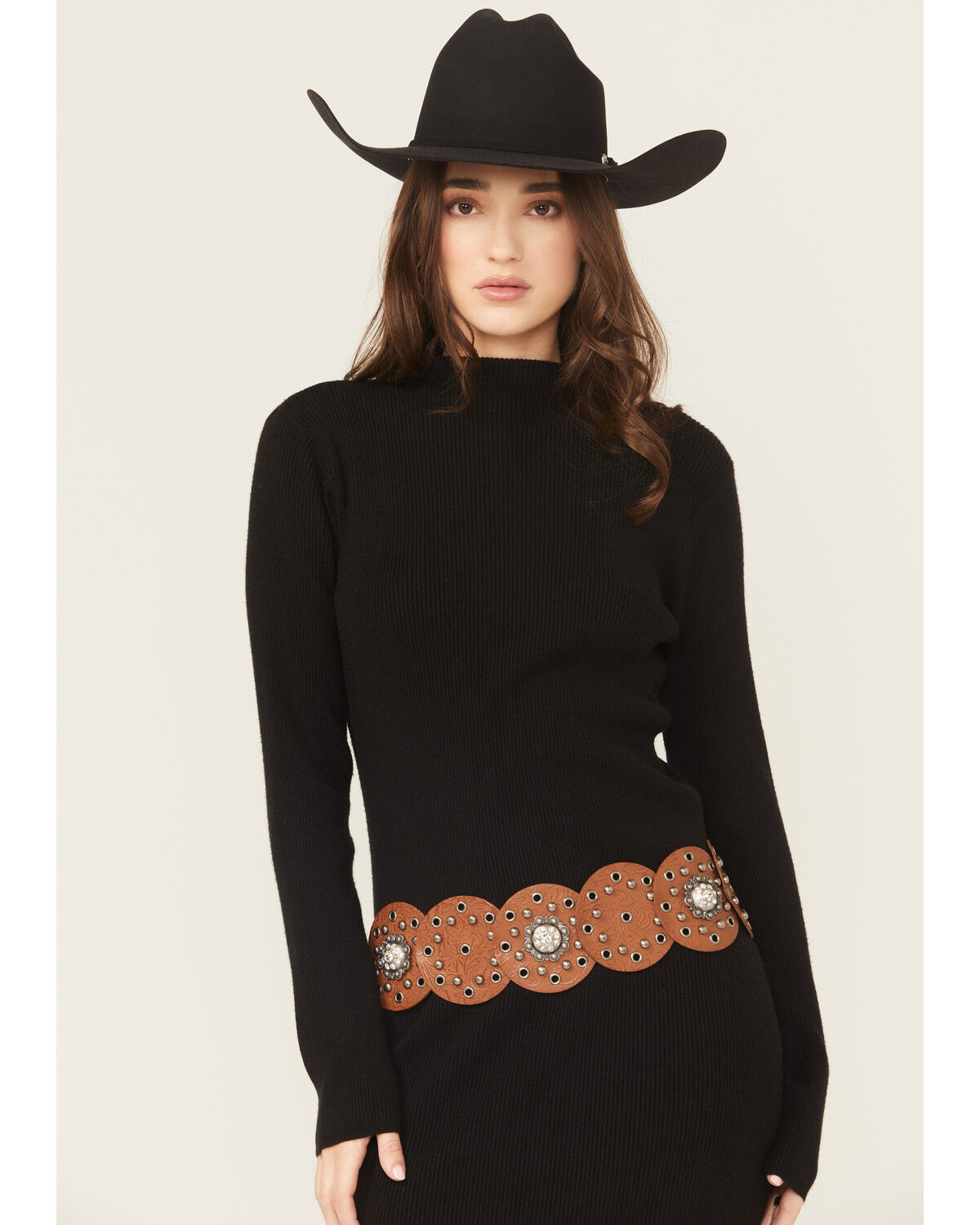 Women's Shyanne Juliette Embellished Concho Belt
