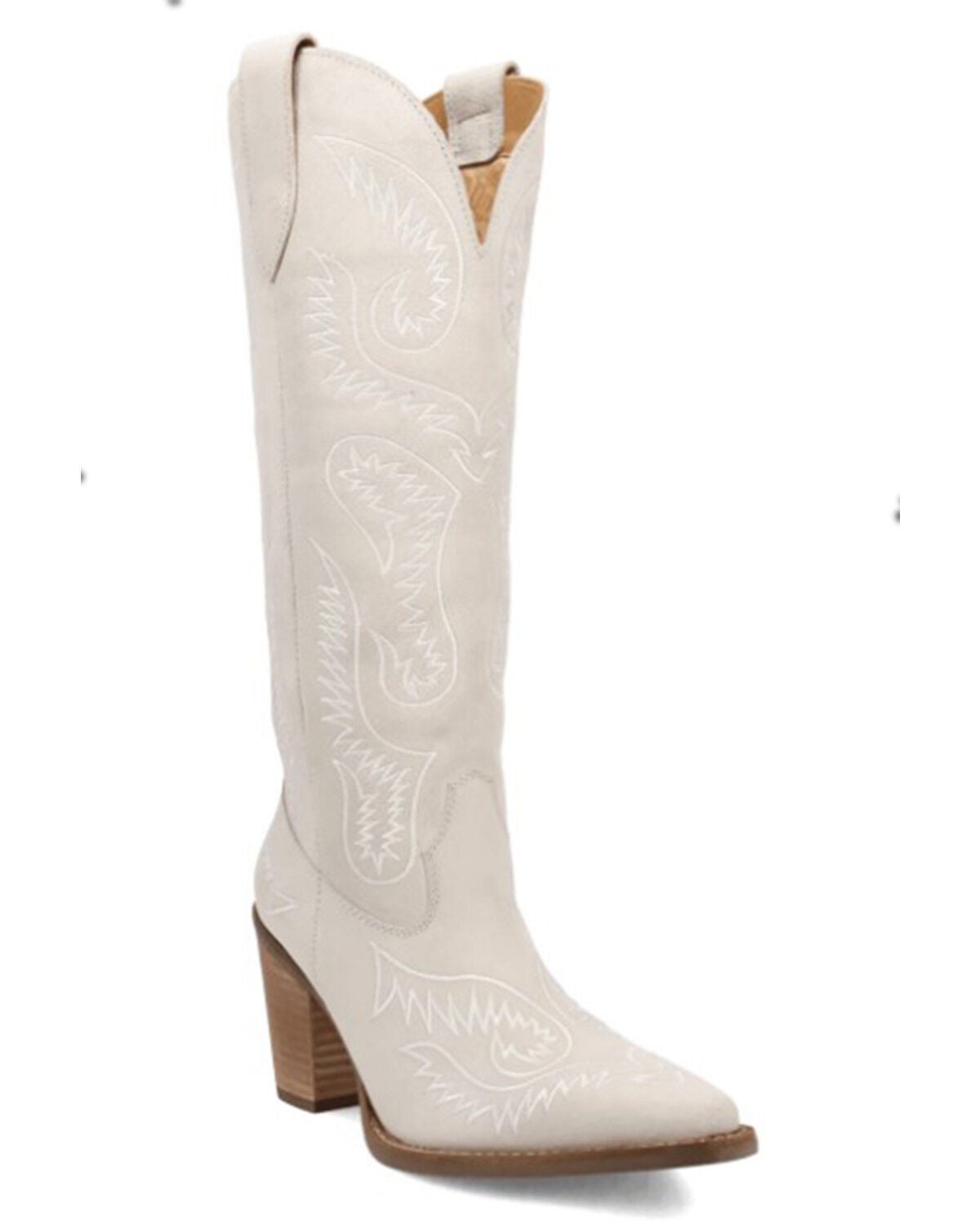 Women's Dingo Evita Suede Tall Western Boots - Snip Toe