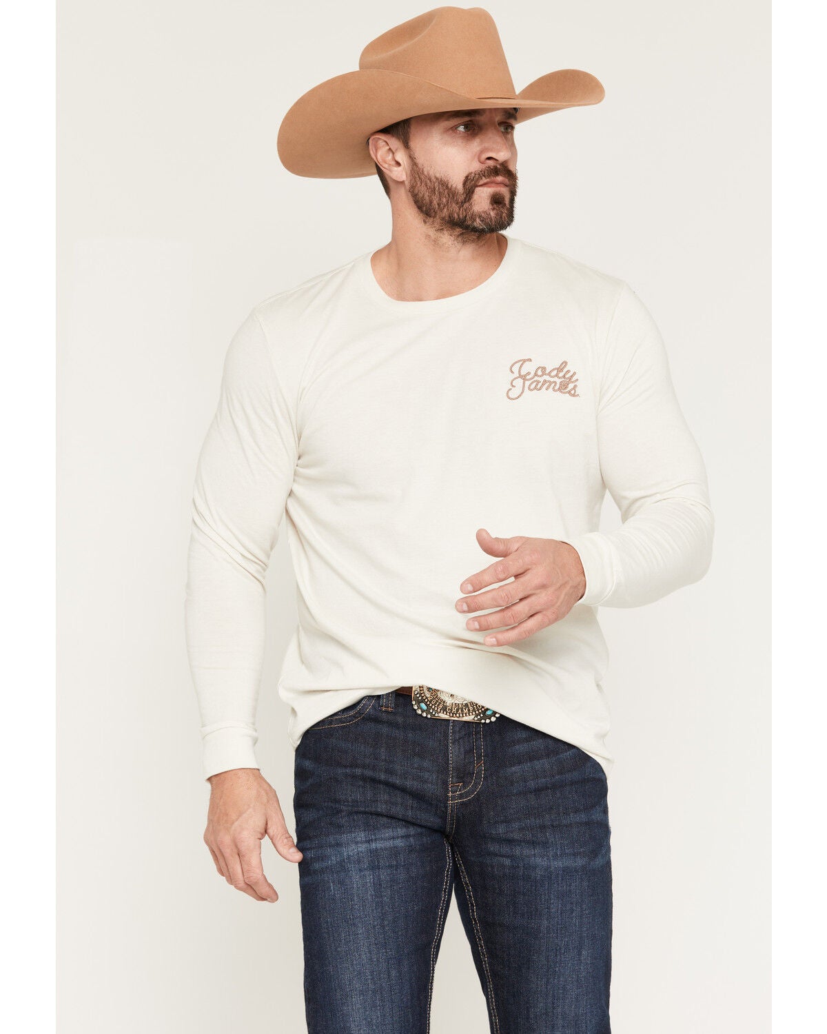Men's Cody James Wild West Long Sleeve Graphic T-Shirt