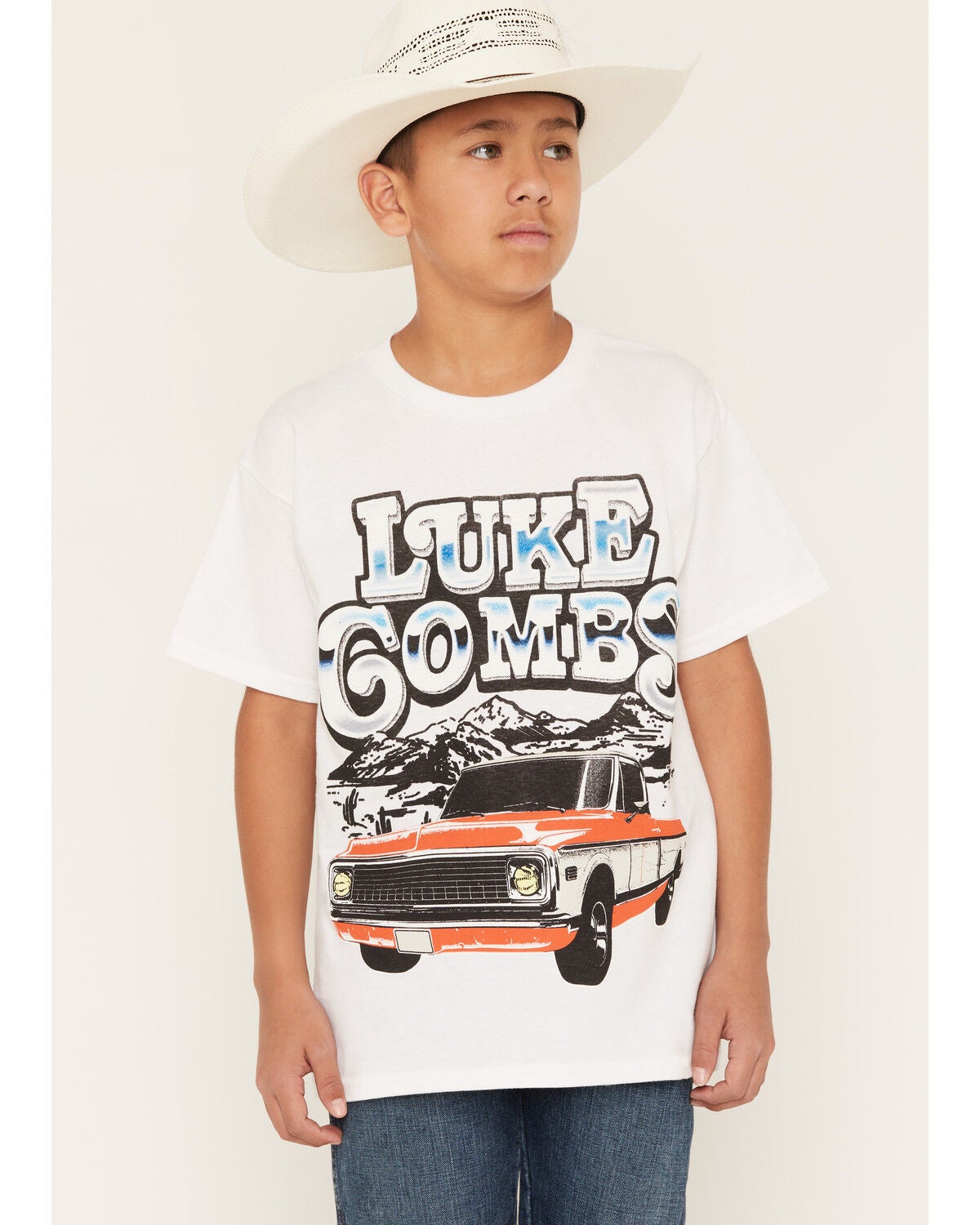 Boys' Luke Combs Truck Short Sleeve Graphic T-Shirt