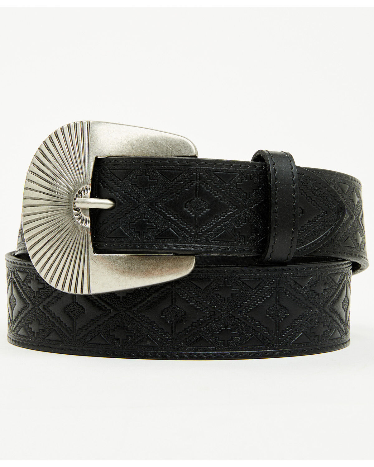 Women's Shyanne Everly Southwestern Embossed Sunrise Buckle Belt