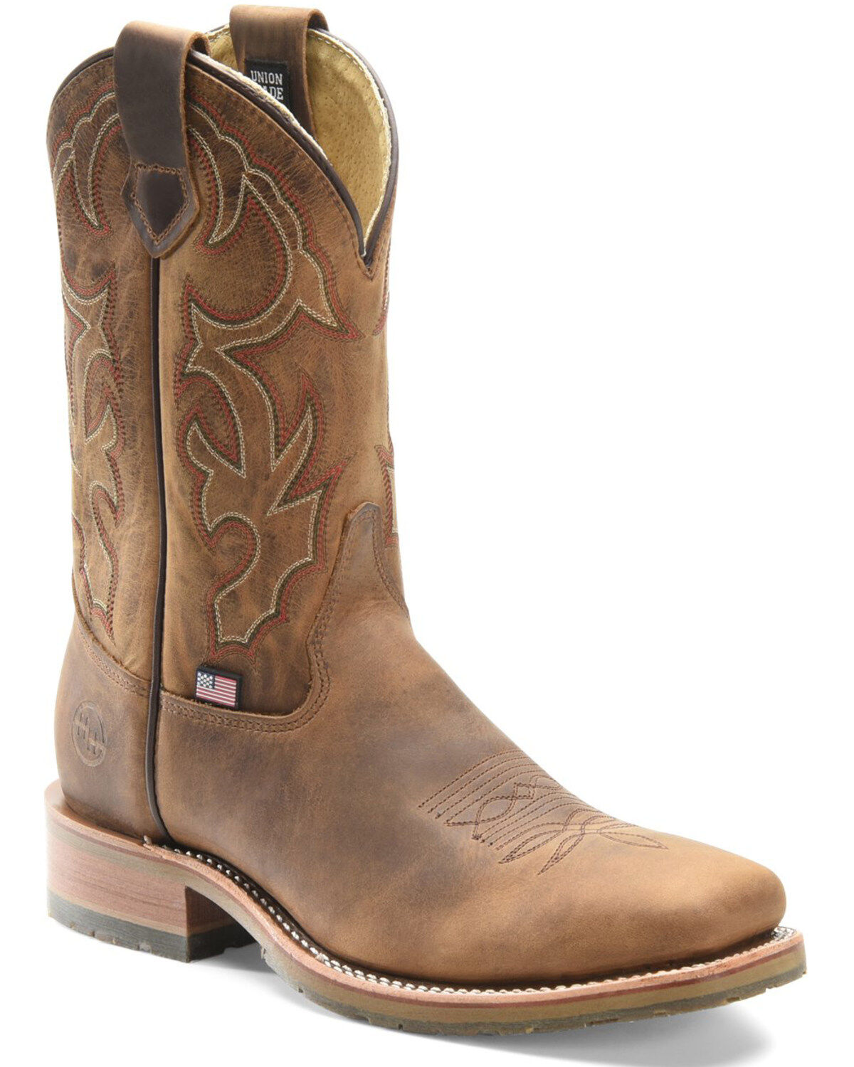 Men's Double H Anton Western Work Boots - Steel Toe