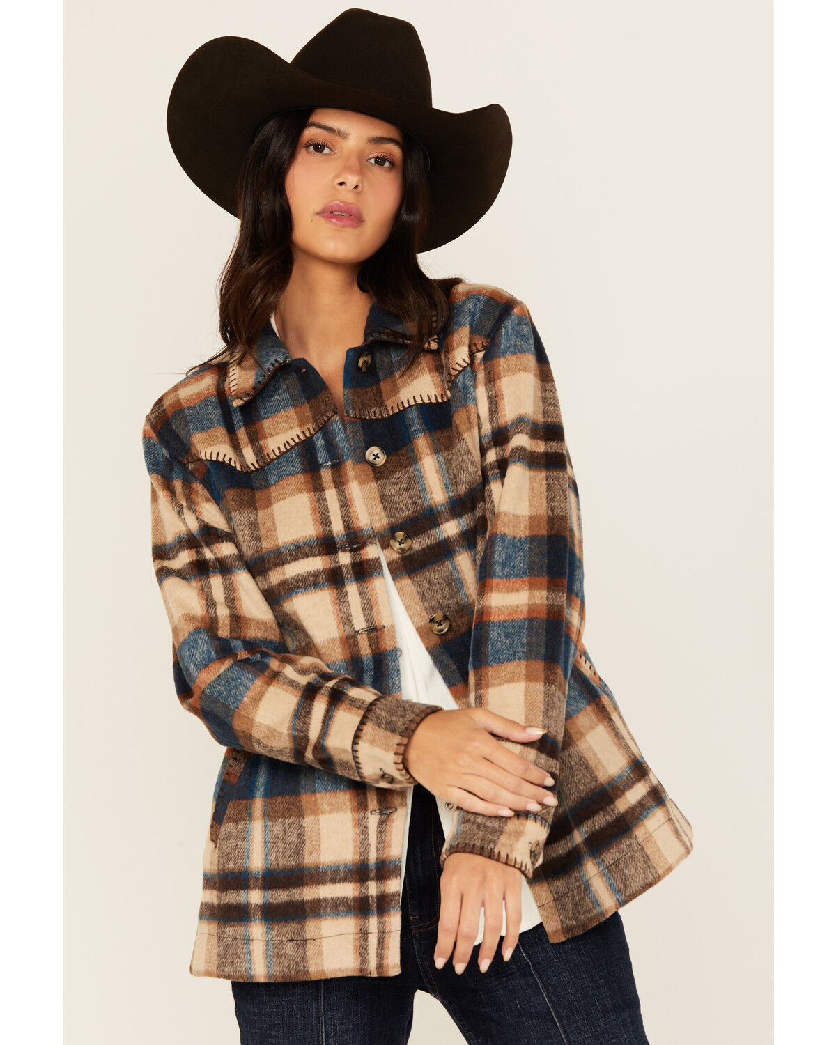Women's Idyllwind Dowlan Plaid Print Shacket