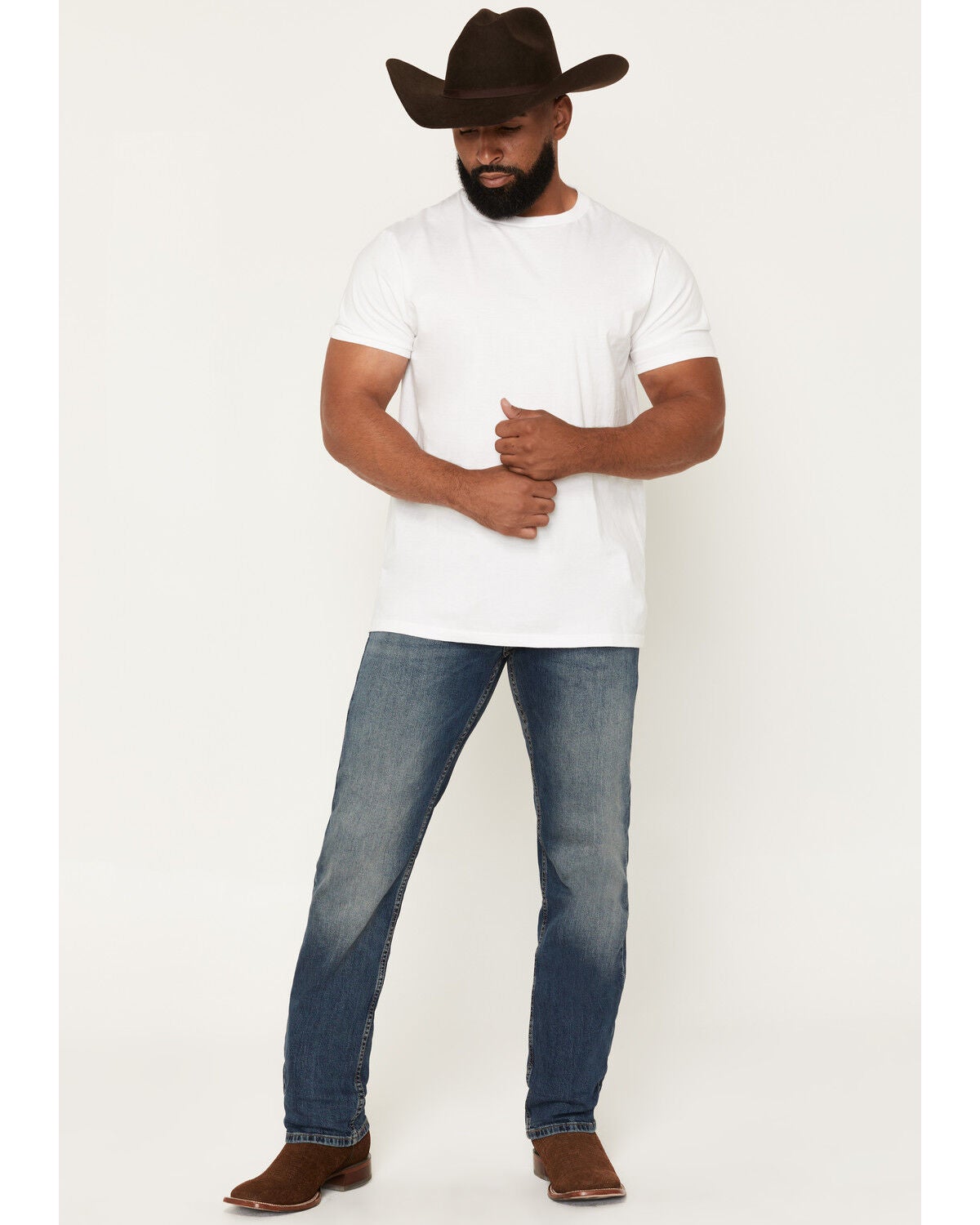 Men's Levi's 559 Dark Wash Relaxed Straight Stretch Denim Jeans