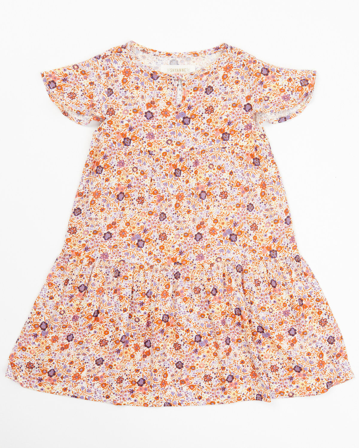 Girls' Shyanne Toddler Floral Print Ruffle Dress