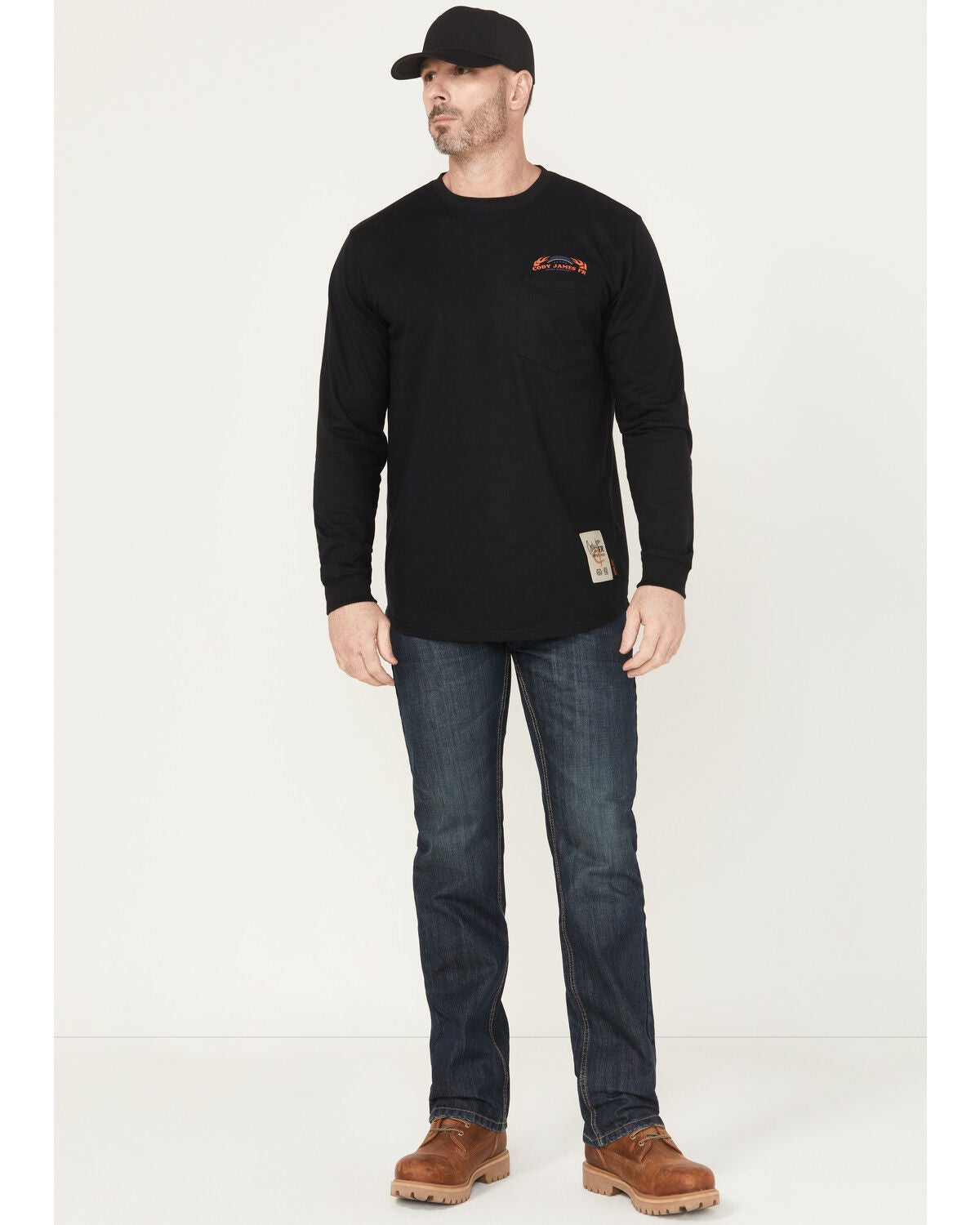 Men's Cody James FR Canter Dark Wash Straight Denim Jeans