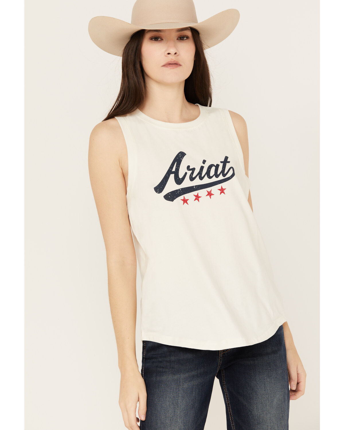 Women's Ariat Retro Logo Tank
