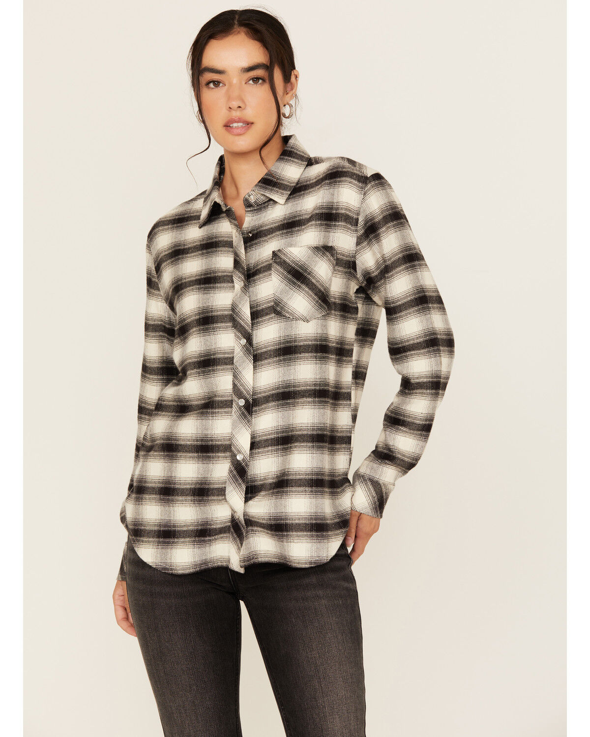 Women's Idyllwind Long Sleeve Snap Flannel Shirt