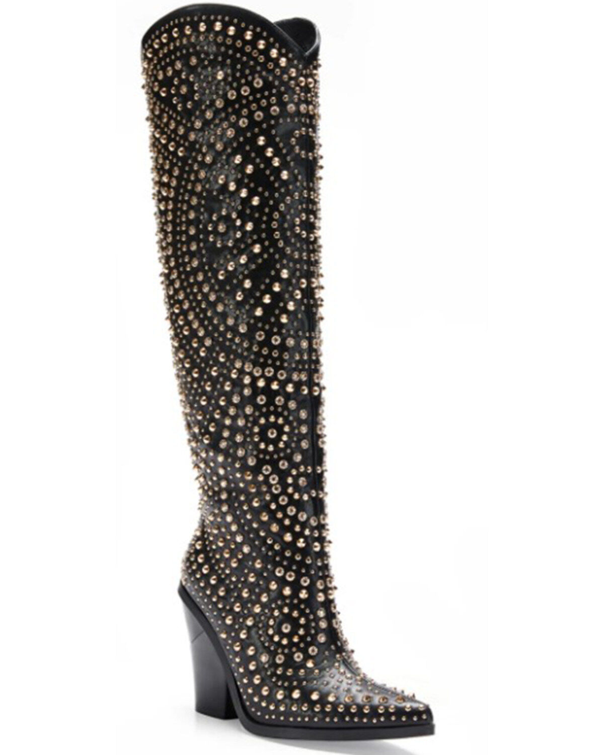 Women's Azalea Wang Texas Rhinestone Western Boots - Round Toe