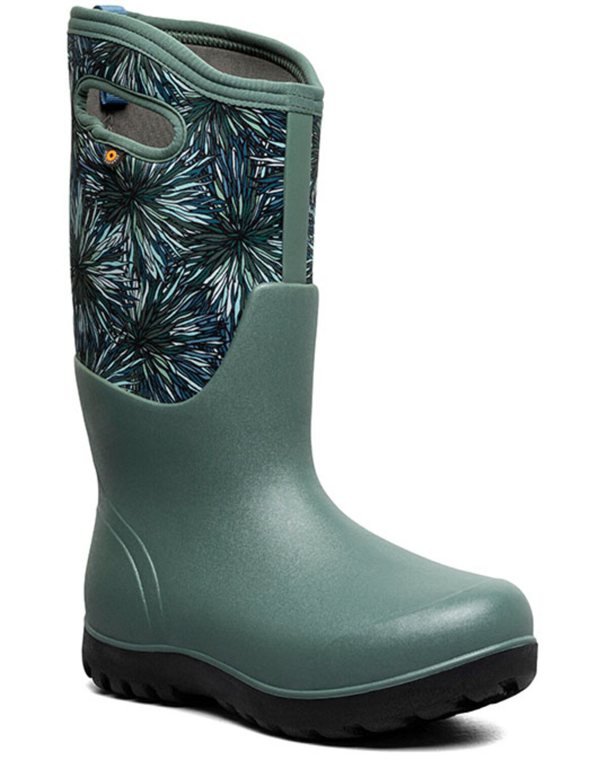 Women's Bogs Beo-Classic Firework Floral Rain Boots - Round Toe