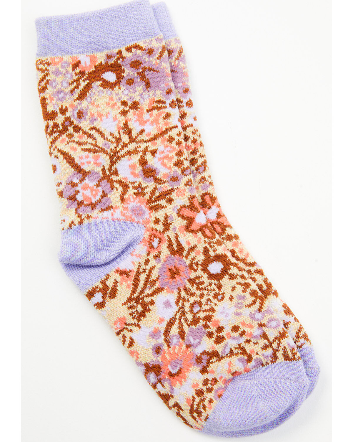 Girls' Shyanne Floral Crew Socks