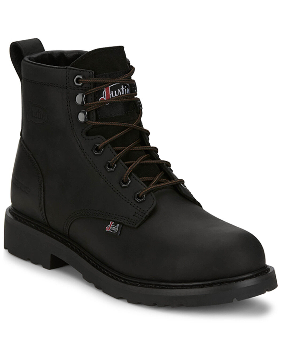 Men's Justin Dayworker Lace-Up Work Boots - Steel Toe