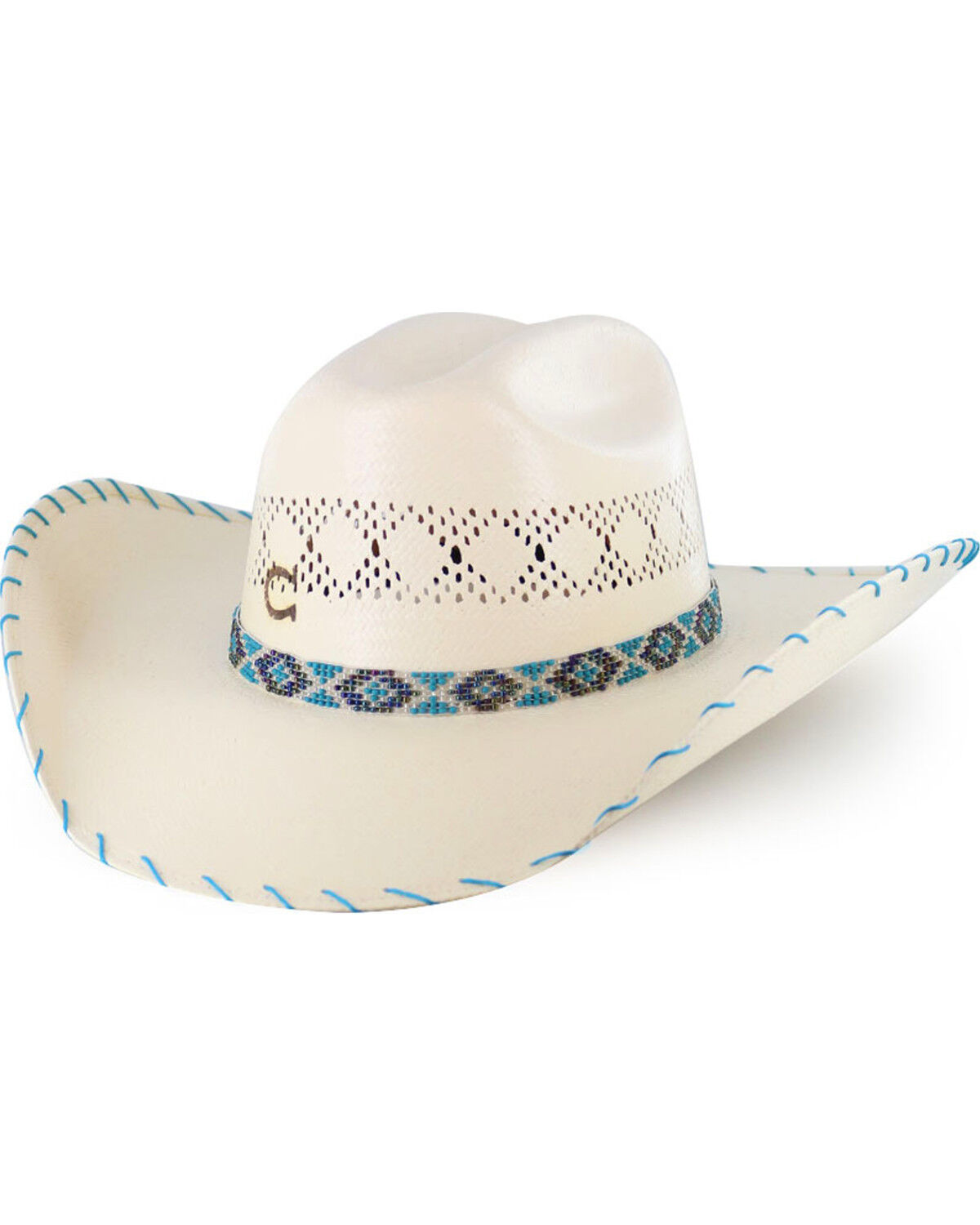 Girls' Charlie 1 Horse Straw Cowboy Hat