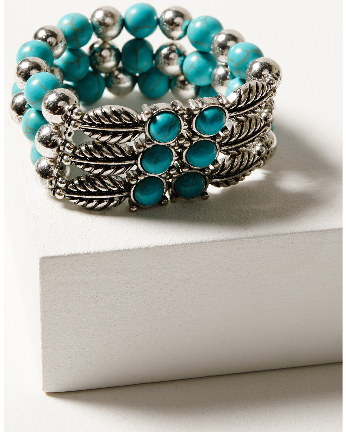 Women's Shyanne Desert Charm Beaded Stretch Bracelet
