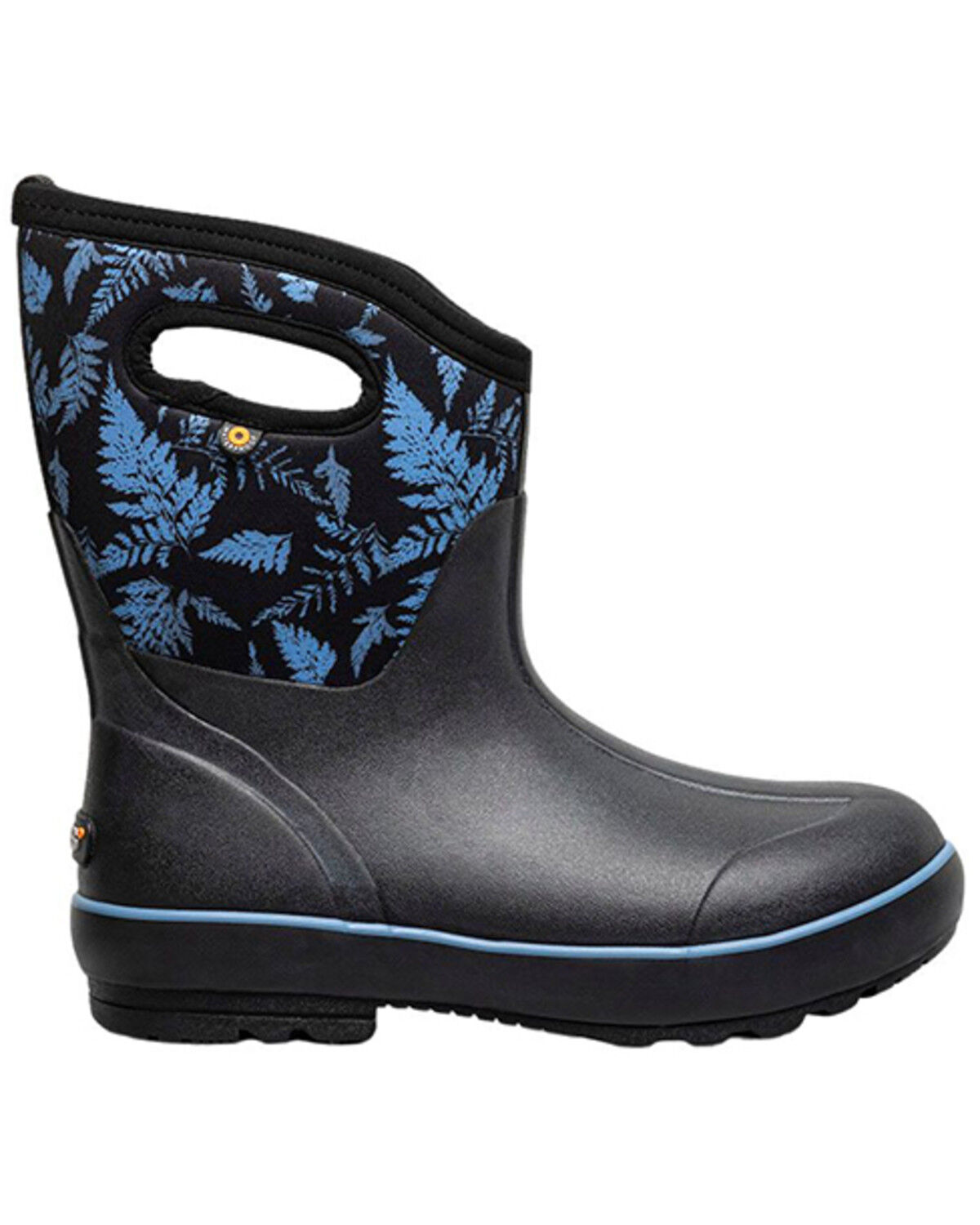 Women's Bogs Classic II Mid Ferns Rubber Boots