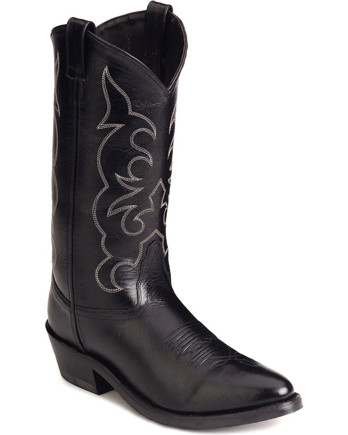 Men's Old West Trucker Western Work Boots - Soft Toe