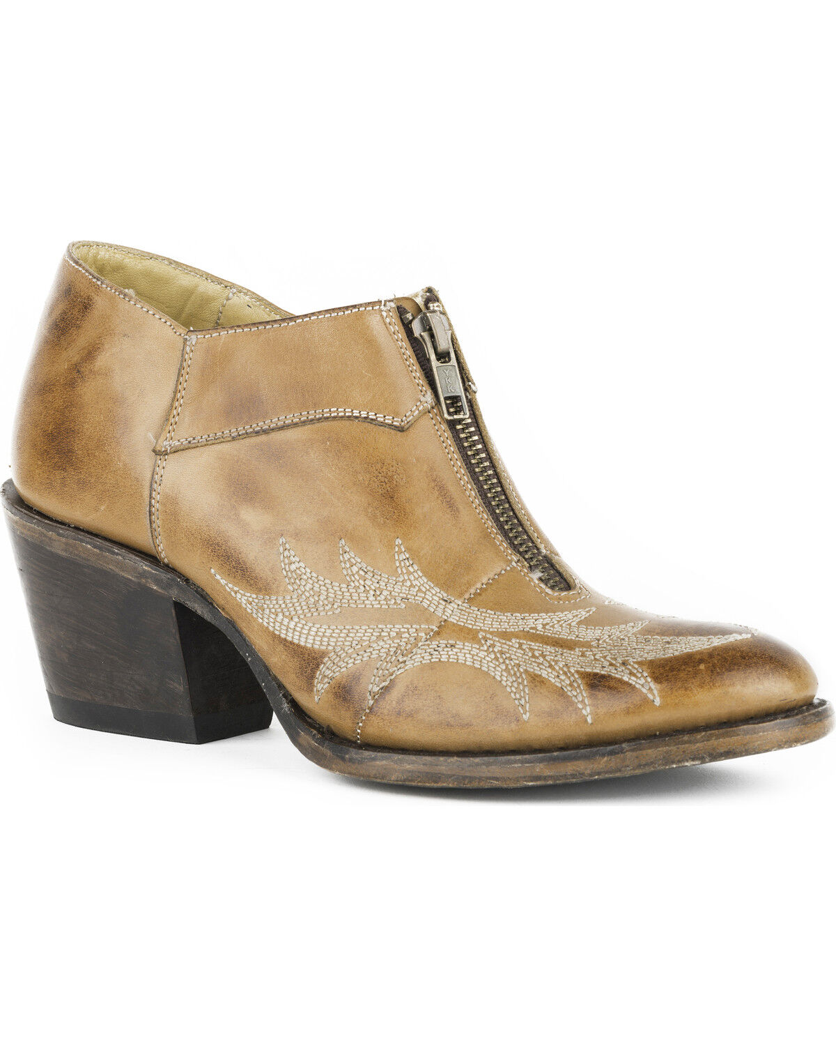 Women's Stetson Nicole Short Western Boots - Round Toe