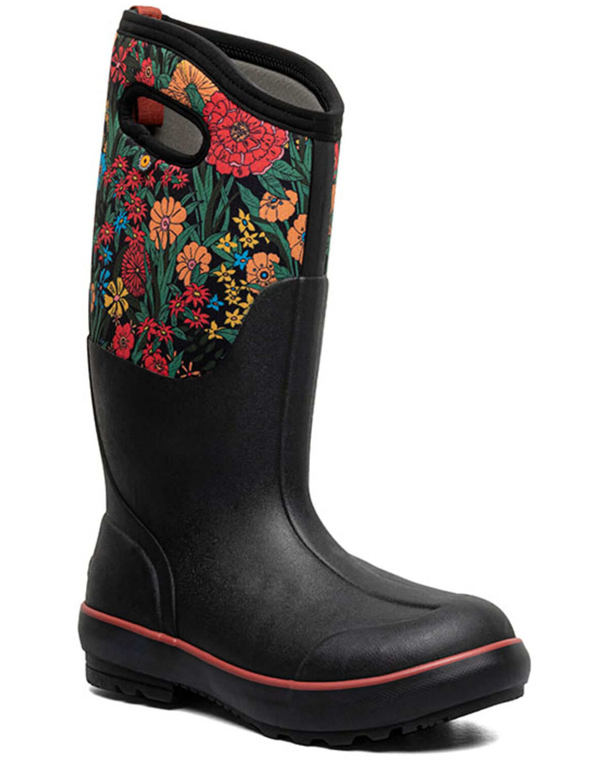 Women's Bogs Classic II Vintage Floral Rubber Boots - Round Toe