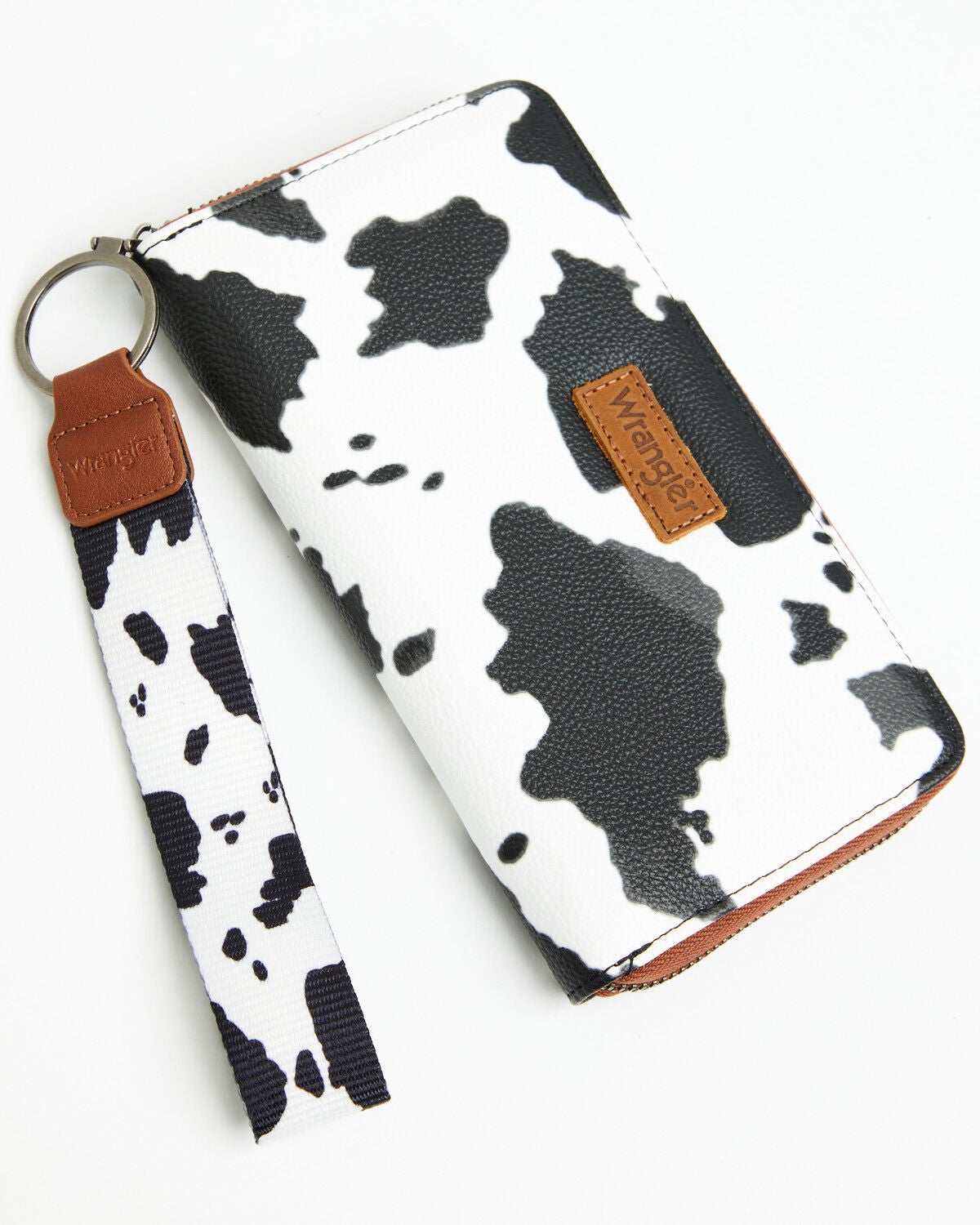 Women's Wrangler Boot Barn Exclusive Daisy Cow Print Wallet