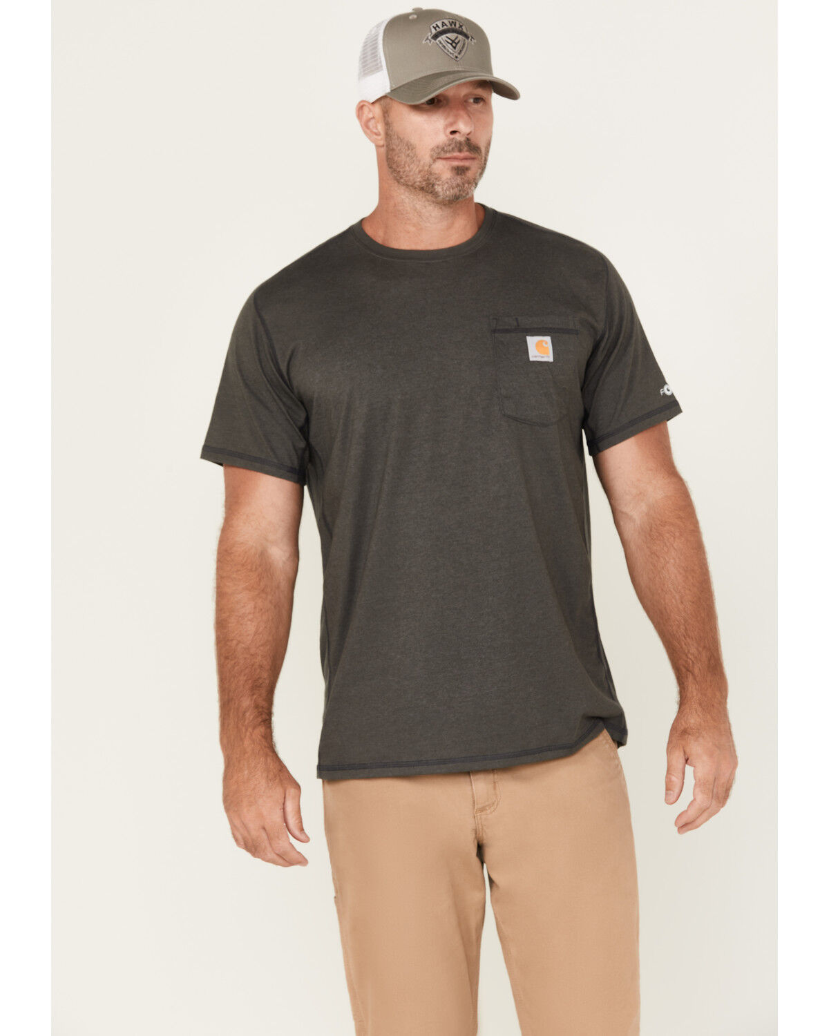Men's Carhartt Force Relaxed Fit Midweight Short Sleeve Pocket T-Shirt
