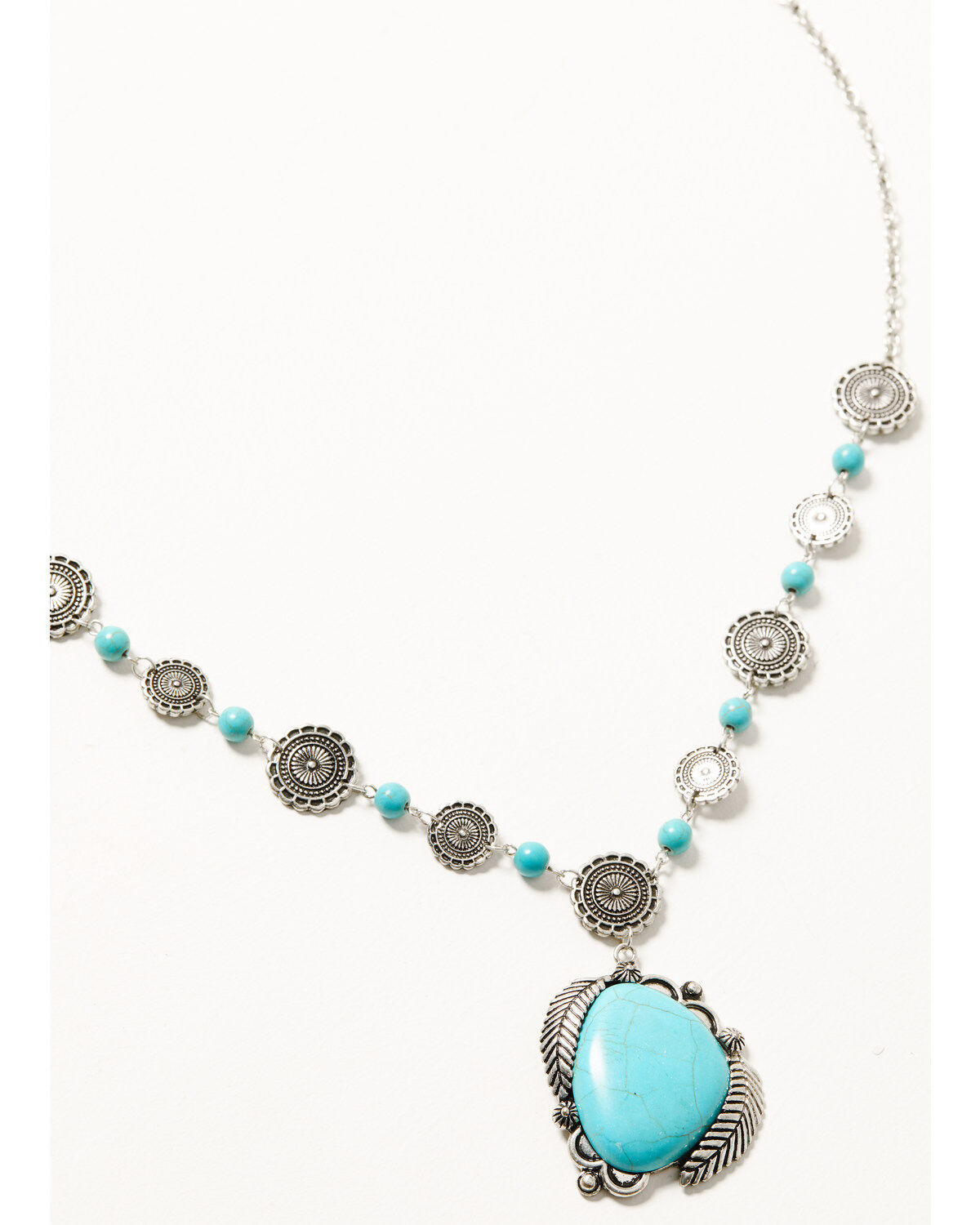 Women's Shyanne Canyon Sunset Concho Turquoise Necklace