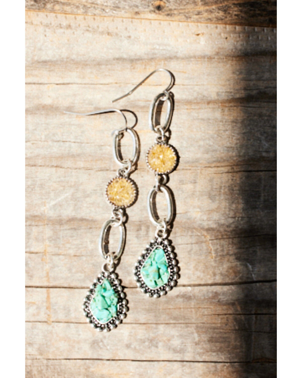 Women's Shyanne Drop Cable Link Earrings