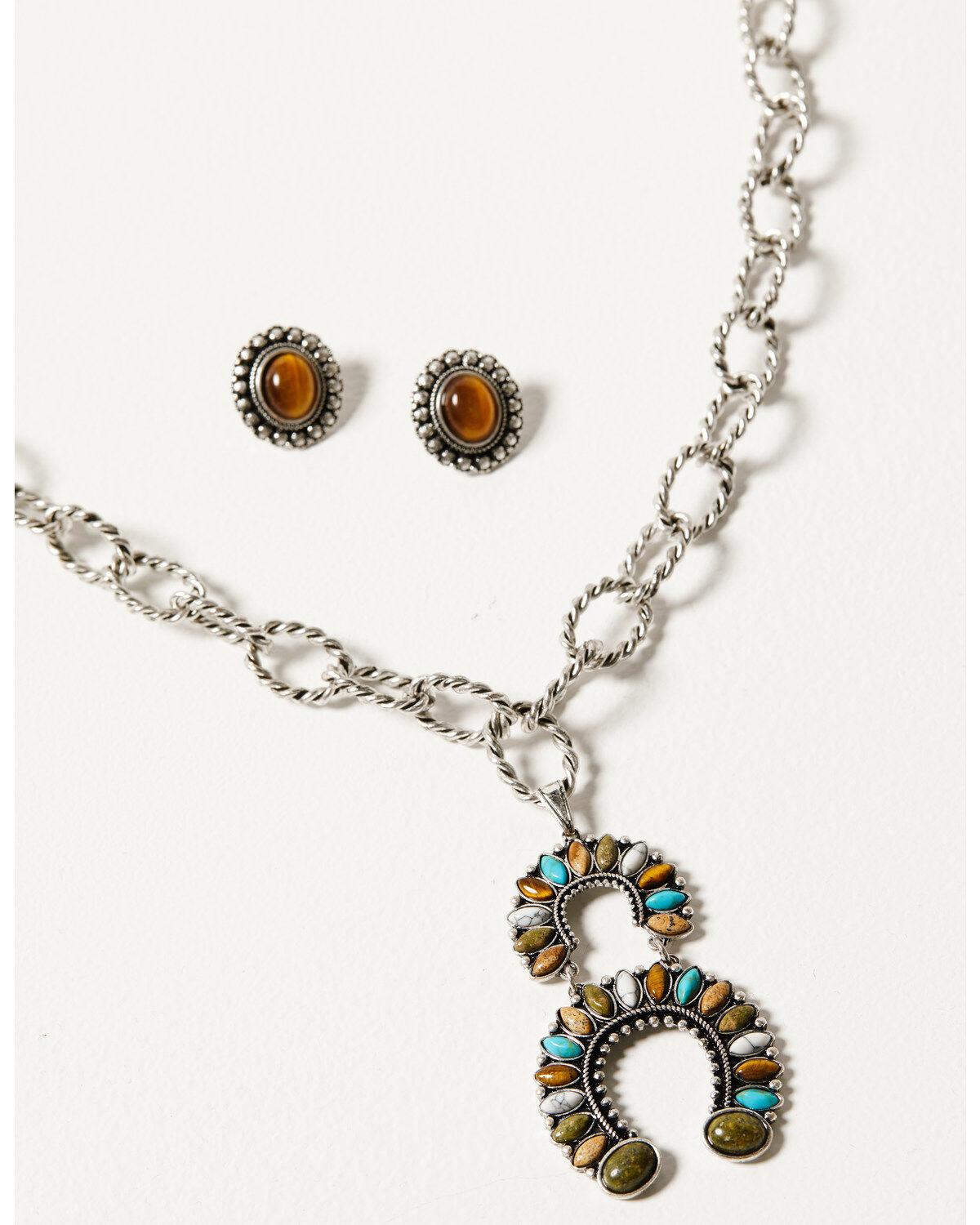 Women's Shyanne Bisbee Falls Stacked Horseshoe Jewelry Set - 2 Piece