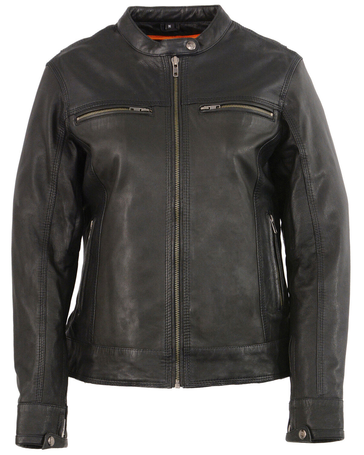 Women's Milwaukee Leather Lightweight Triple Stitch Vented Scooter Jac