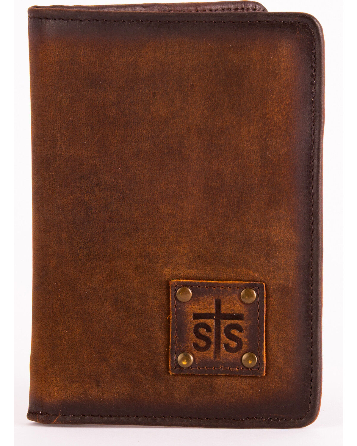 STS Ranchwear Brown Magnetic Wallet