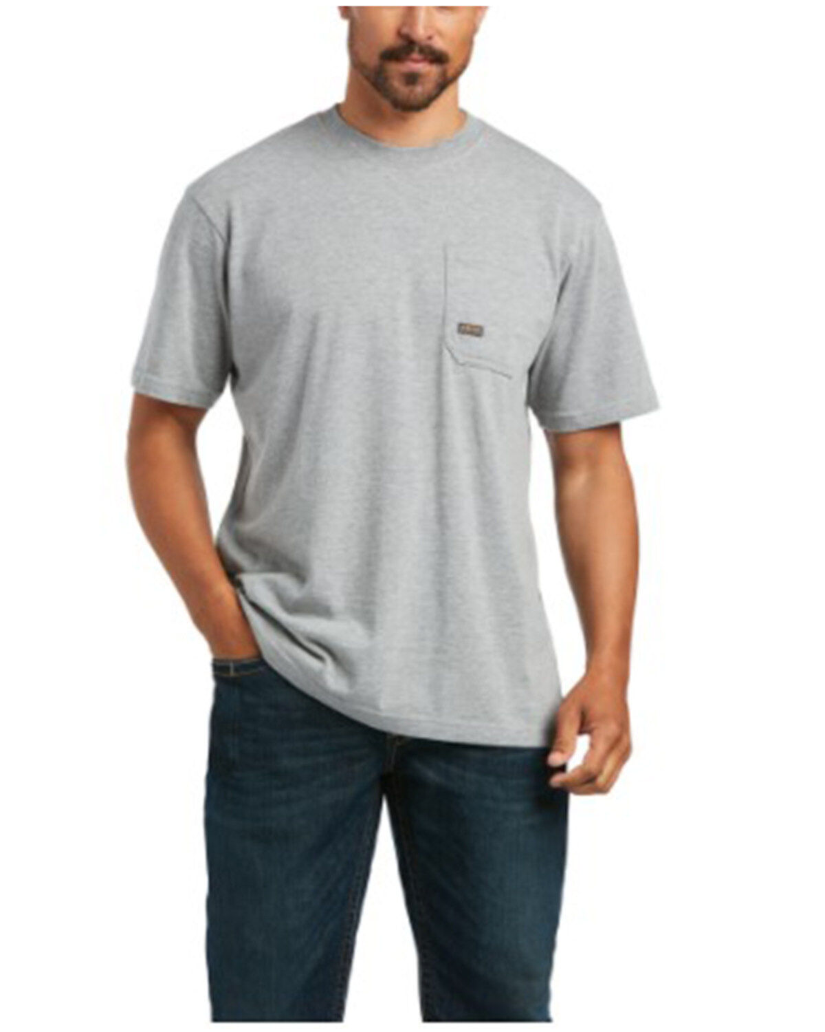 Men's Ariat Rebar Cotton Strong Mexico Pride Graphic Short Sleeve Work
