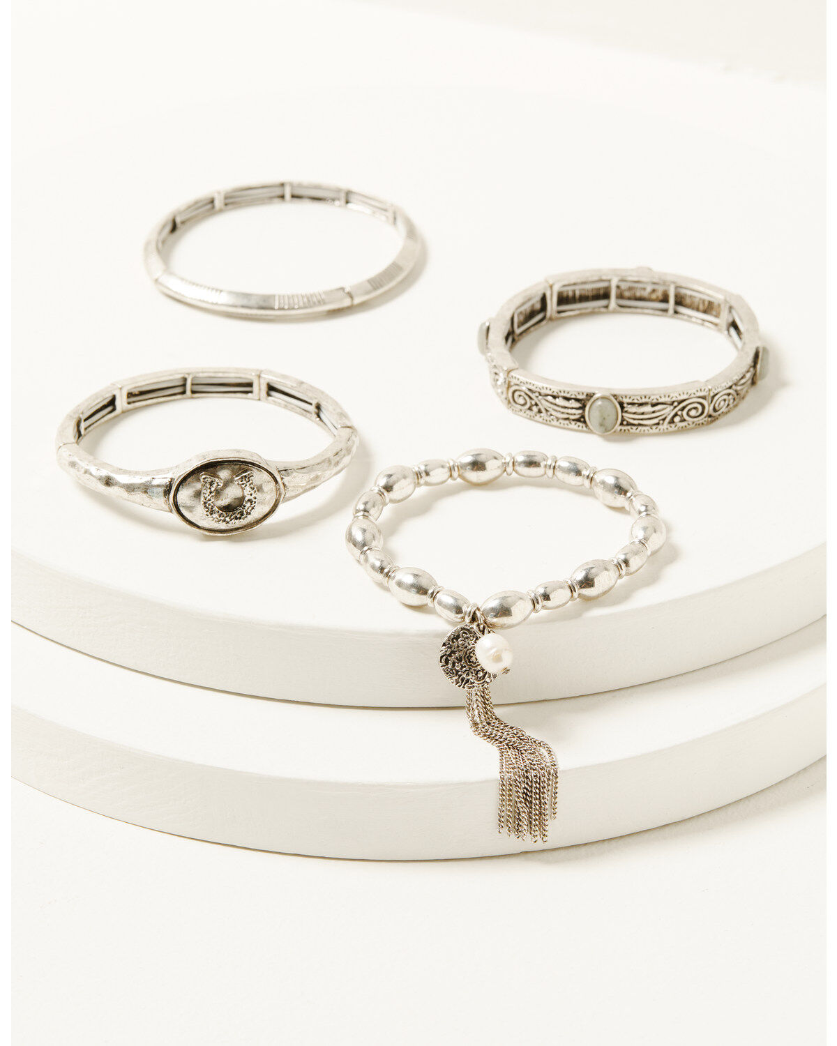 Women's Shyanne Gemma Stretch Bracelet Set - 4 Piece