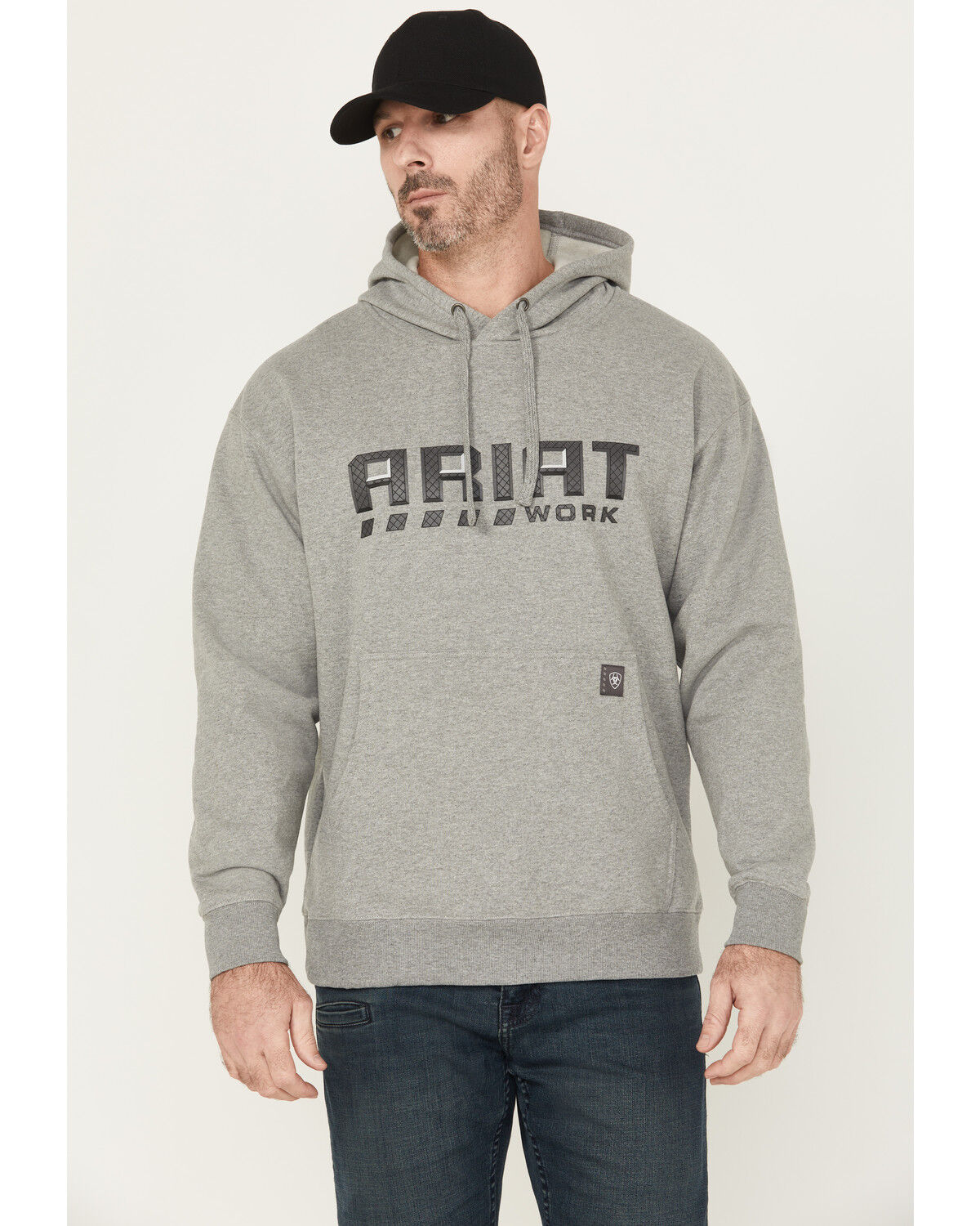 Men's Ariat Rebar Workman Drive Hooded Sweatshirt