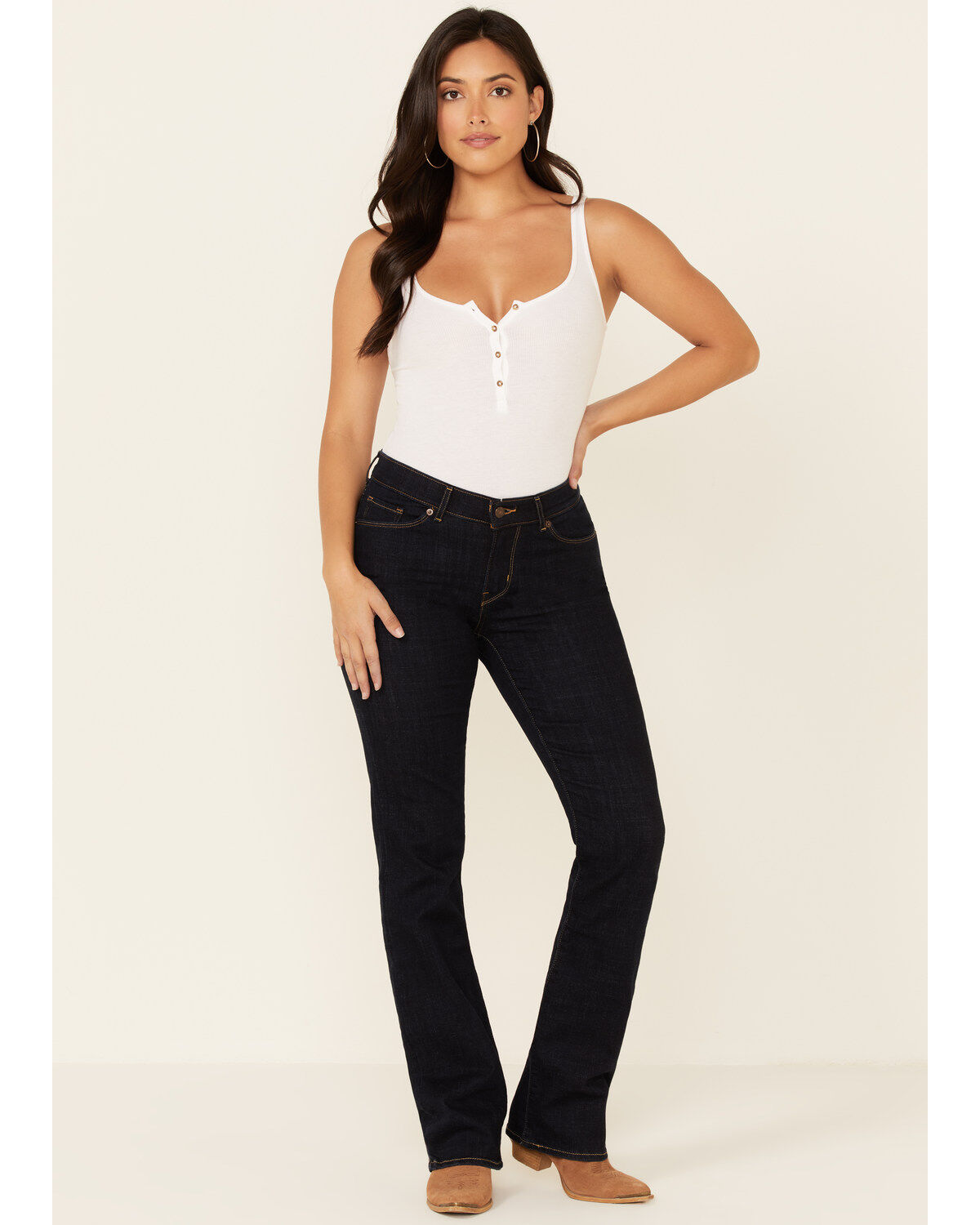Women's Levi's Dark Wash Classic Bootcut Jeans